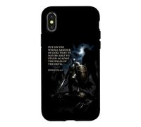 Custodia per iPhone X/XS Epic Bible Verse Christian Graphic - Put on The Armor of GOD
