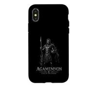 Custodia per iPhone X/XS Epico Agamennone Re dei Greci Guerriero