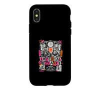 Custodia per iPhone X/XS Equilibrio Imperiale Giapponese Punk Anarchia Stile
