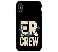 Custodia per iPhone X/XS ER Crew - Stetoscopio di pronto soccorso per infermieri, medici