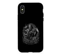 Custodia per iPhone X/XS Erik Il guerriero vichingo rosso leggenda norrena