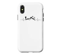 Custodia per iPhone X/XS escursioni montagne alpi ECG battito cardiaco all'aperto bou