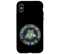 Custodia per iPhone X/XS Escursionismo Cane Count Me In Trekking All'aperto