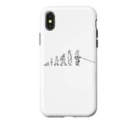 Custodia per iPhone X/XS Evoluzione del pescatore