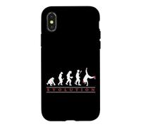 Custodia per iPhone X/XS Evoluzione della pausa danzando divertente break dancing