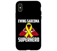 Custodia per iPhone X/XS Ewing Sarcoma Superhero Survivor Warrior Chemo Fighter