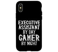 Custodia per iPhone X/XS Executive Assistant By Day Gamer By Night