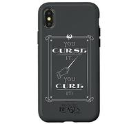 Custodia per iPhone X/XS Fantastic Beasts and Where to Find Them Curse It