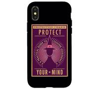 Custodia per iPhone X/XS Fantastic Beasts and Where to Find Them Protect Your Mind