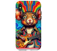 Custodia per iPhone X/XS Far Out Mouse 60s chitarrista