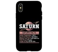 Custodia per iPhone X/XS Fatti di Saturno - Space Saturn Planet