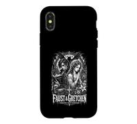 Custodia per iPhone X/XS Faust e Gretchen Innocence incontra Damnation Gothic
