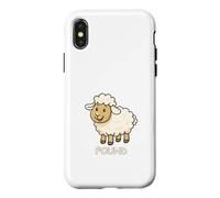 Custodia per iPhone X/XS Fede cristiana - Pecora smarrita, ora ritrovato il logo