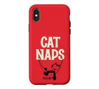 Custodia per iPhone X/XS Felix The Cat Naps