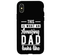 Custodia per iPhone X/XS Festa del papà Questo è ciò che sembra un papà fantastico
