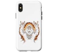 Custodia per iPhone X/XS Fierce Gorilla Rock Hand Sign