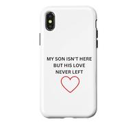 Custodia per iPhone X/XS figlio non è qui, ma il suo amore non ha mai lasciato l"usura commemorativa