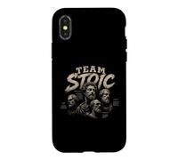 Custodia per iPhone X/XS Filosofi dello stoicismo del team