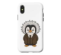 Custodia per iPhone X/XS Fisica teorica intelligente Nerd Penguin Physicist