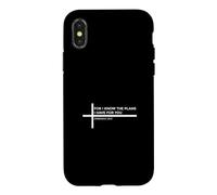Custodia per iPhone X/XS For I Know The Plans I Have For You