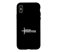 Custodia per iPhone X/XS Forever Faithful To Him