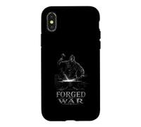 Custodia per iPhone X/XS Forgiato per incudine Viking Blacksmith Warrior