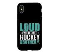 Custodia per iPhone X/XS Forte E Orgoglioso Hockey Brother Ice Rink