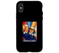 Custodia per iPhone X/XS Franz Liszt Compositore