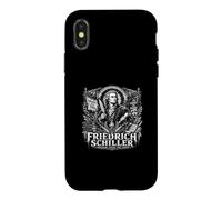 Custodia per iPhone X/XS Friedrich Schiller Freedom sale sul palco