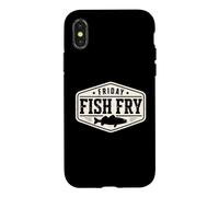 Custodia per iPhone X/XS Frittura di pesce del venerdì