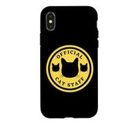 Custodia per iPhone X/XS Funny Cats - Parodia ufficiale per gli amanti dei gatti