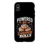 Custodia per iPhone X/XS Funny Cinnamon Rolls Saying Humor Joke Gag