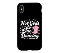 Custodia per iPhone X/XS Funny Hot Girls Do Line Dancing