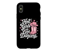 Custodia per iPhone X/XS Funny Hot Girls Do Line Dancing