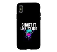 Custodia per iPhone X/XS Funny Nurse Chart It Like Its Hot Medical Staff