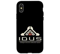 Custodia per iPhone X/XS Futuristic IDUS Sci-Fi AI Symbol Pragmata System Game Design