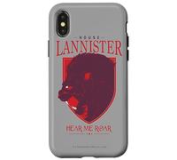 Custodia per iPhone X/XS Game of Thrones Lannister Hear Me Roar