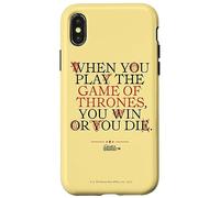 Custodia per iPhone X/XS Game of Thrones When You Play