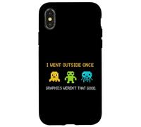 Custodia per iPhone X/XS Gamer Sono uscito Una volta che la grafica era orribile gioco