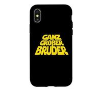 Custodia per iPhone X/XS Ganz Großer Bruder Brüder figlio maggiore Tre fratelli