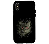 Custodia per iPhone X/XS Gatto che guarda Always Street Style Vibes