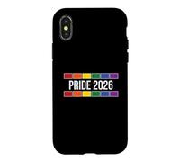 Custodia per iPhone X/XS Gay Pride 2026 LGBT Pride LGBTQ March Parade Design
