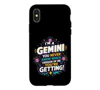 Custodia per iPhone X/XS Gemelli Non sai mai quale versione otterrai