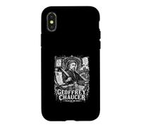 Custodia per iPhone X/XS Geoffrey Chaucer racconti sulla bella strada Canterbury
