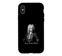 Custodia per iPhone X/XS Georg Friedrich Händel Compositore classico barocco
