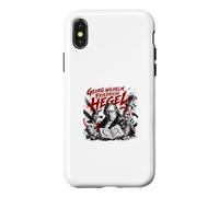 Custodia per iPhone X/XS Georg Wilhelm Friedrich Hegel Pensatore filosofico