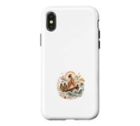 Custodia per iPhone X/XS Gesù biblico che calma la fede della tempesta
