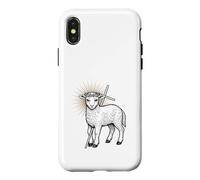 Custodia per iPhone X/XS Gesù Cristo Agnello di Dio Agnus Dei