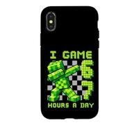Custodia per iPhone X/XS Gioco 67 Ore Al Giorno Sei Sette Compleanno Gamer