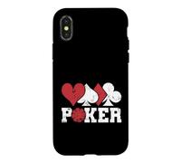 Custodia per iPhone X/XS Gioco di carte da poker nel Casinò